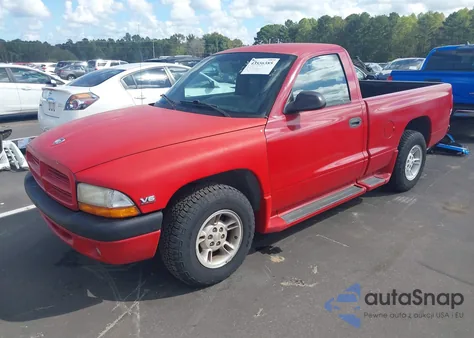 1998 Dodge Dakota Slt/Sport из США, поврежденный, VIN 1B7FL26X8WS750468